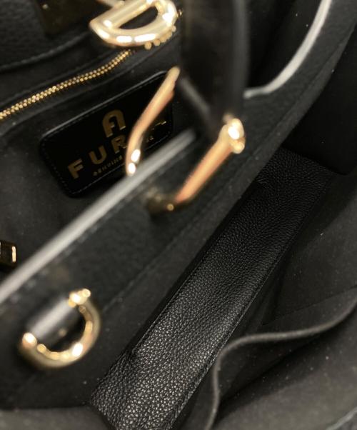 FURLA（フルラ）FURLA (フルラ) 2WAYショルダーバッグ ブラックの古着・服飾アイテム