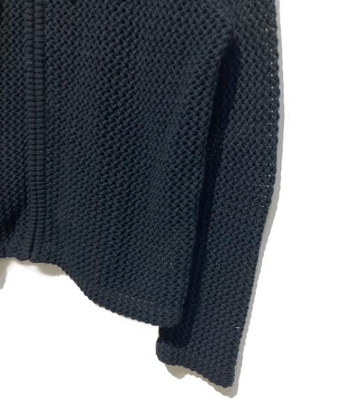 stussy（ステューシー）stussy (ステューシー) メッシュジップパーカー ブラック サイズ:Mの古着・服飾アイテム