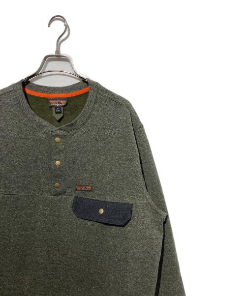 Patagonia（パタゴニア）Patagonia (パタゴニア) ワーク・スウェットシャツ グレー サイズ:XLの古着・服飾アイテム