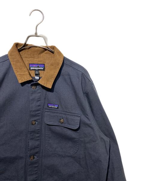 Patagonia（パタゴニア）Patagonia (パタゴニア) ポイント・レイズ・キャンバス・ジャケット ネイビー サイズ:XLの古着・服飾アイテム
