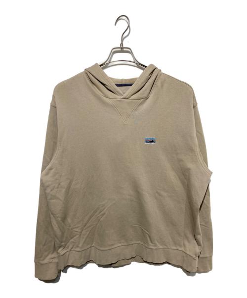 Patagonia（パタゴニア）Patagonia (パタゴニア) デイリー・フーディ・スウェットシャツ ベージュ サイズ:Lの古着・服飾アイテム