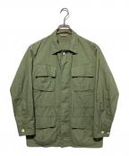 AURALEEオーラリー）の古着「WASHED FINX RIPS JACKETWASHED FINX RIPS JACKET」｜オリーブ