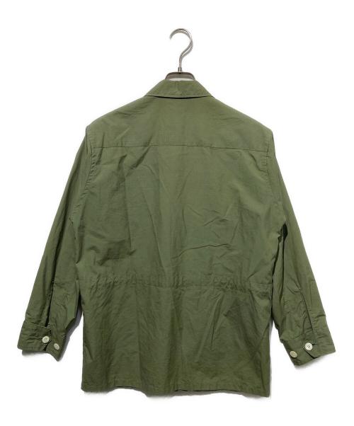 AURALEE（オーラリー）AURALEE (オーラリー) WASHED FINX RIPS JACKETWASHED FINX RIPS JACKET オリーブ サイズ:1の古着・服飾アイテム