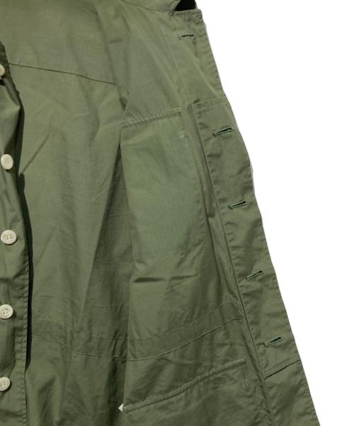 AURALEE（オーラリー）AURALEE (オーラリー) WASHED FINX RIPS JACKETWASHED FINX RIPS JACKET オリーブ サイズ:1の古着・服飾アイテム