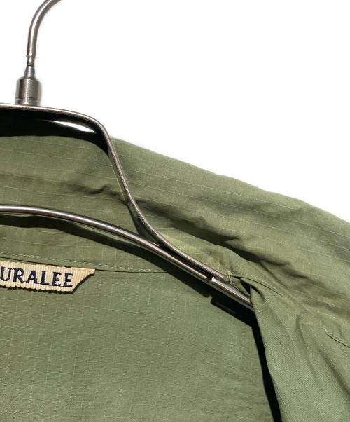 AURALEE（オーラリー）AURALEE (オーラリー) WASHED FINX RIPS JACKETWASHED FINX RIPS JACKET オリーブ サイズ:1の古着・服飾アイテム