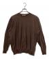 AURALEE（オーラリー）の古着「SUPER HIGH GAUZE SWEAT BIG」｜ブラウン