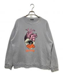 UNDERCOVERISM（アンダーカバーイズム）の古着「クルーネックスウェット」｜ブルー