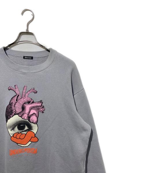 UNDERCOVERISM（アンダーカバーイズム）UNDERCOVERISM (アンダーカバーイズム) クルーネックスウェット ブルー サイズ:5の古着・服飾アイテム