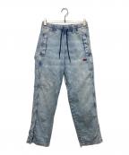 DIESELディーゼル）の古着「D-MARTIANS TRACK ジョグデニム」｜ブルー