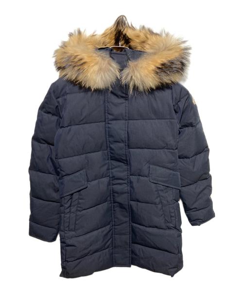 Pyrenex（ピレネックス）Pyrenex (ピレネックス) BELFORT DOWN JACKET ダウンジャケット ネイビー サイズ:36の古着・服飾アイテム