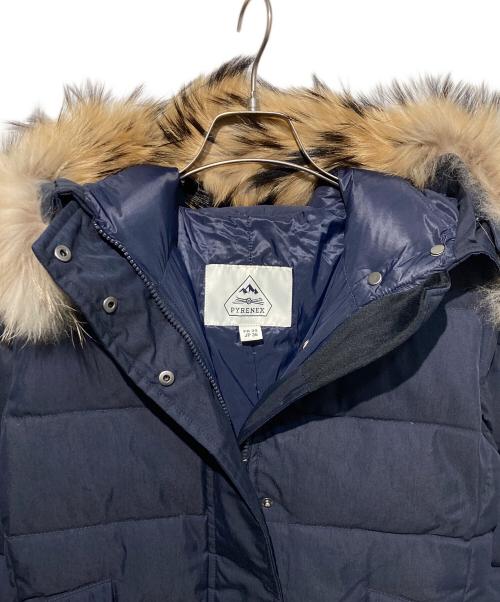Pyrenex（ピレネックス）Pyrenex (ピレネックス) BELFORT DOWN JACKET ダウンジャケット ネイビー サイズ:36の古着・服飾アイテム