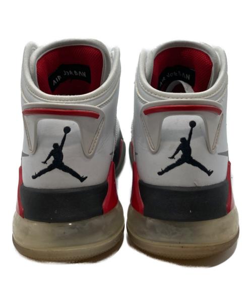NIKE（ナイキ）NIKE (ナイキ) Jordan Mars 270 GS ミッドカットスニーカー　ジョーダン　マーズ　270　GS　ミッドカットスニーカー ホワイト×レッド サイズ:24㎝の古着・服飾アイテム