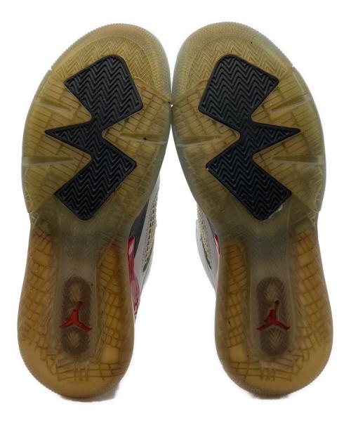 NIKE（ナイキ）NIKE (ナイキ) Jordan Mars 270 GS ミッドカットスニーカー　ジョーダン　マーズ　270　GS　ミッドカットスニーカー ホワイト×レッド サイズ:24㎝の古着・服飾アイテム