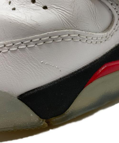 NIKE（ナイキ）NIKE (ナイキ) Jordan Mars 270 GS ミッドカットスニーカー　ジョーダン　マーズ　270　GS　ミッドカットスニーカー ホワイト×レッド サイズ:24㎝の古着・服飾アイテム