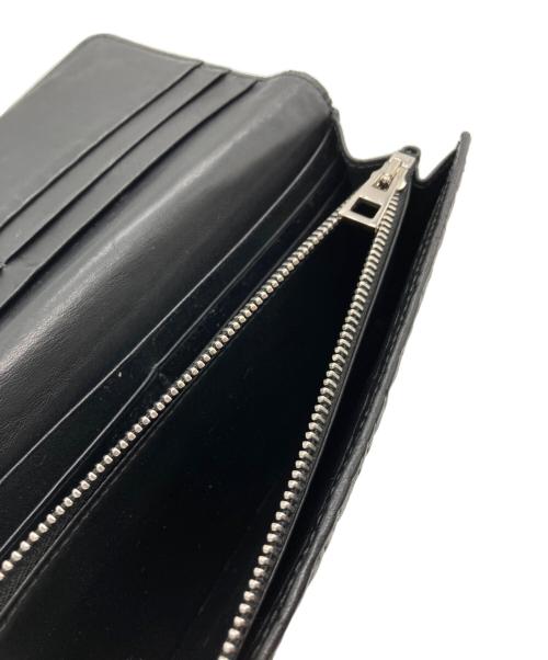 LOEWE（ロエベ）LOEWE (ロエベ) アナグラム リピート コンチネンタルウォレット ブラックの古着・服飾アイテム