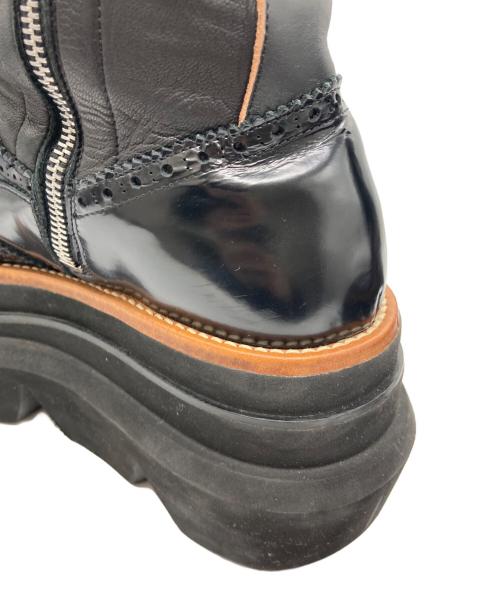 sacai（サカイ）sacai (サカイ) ENGINEER SOCK BOOTS ブラック サイズ:37の古着・服飾アイテム
