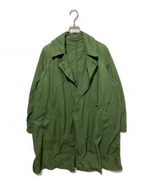 COMOLI（コモリ）の古着「タイプライタータイロッケンコート」｜グリーン