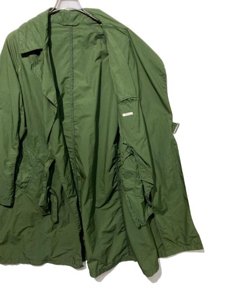 COMOLI（コモリ）COMOLI (コモリ) タイプライタータイロッケンコート グリーン サイズ:2の古着・服飾アイテム