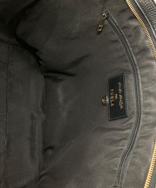 FURLA（フルラ）FURLA (フルラ) SHOGO SEKINE (ショウゴ セキネ) GIOVE トートバッグ ブラックの古着・服飾アイテム