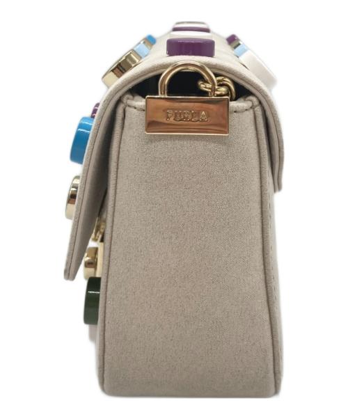 FURLA（フルラ）FURLA (フルラ) メトロポリス ショルダーバッグ ベージュの古着・服飾アイテム