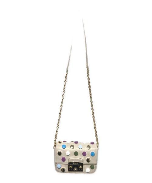 FURLA（フルラ）FURLA (フルラ) メトロポリス ショルダーバッグ ベージュの古着・服飾アイテム