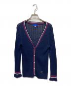 BLUE LABEL CRESTBRIDGEブルーレーベルクレストブリッジ）の古着「カーディガン」｜ネイビー