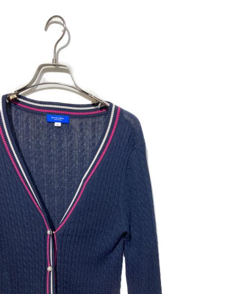 BLUE LABEL CRESTBRIDGE（ブルーレーベルクレストブリッジ）BLUE LABEL CRESTBRIDGE (ブルーレーベルクレストブリッジ) カーディガン ネイビー サイズ:38の古着・服飾アイテム