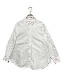journal standard luxe（ジャーナルスタンダード ラックス）の古着「OX フレアーシャツ」｜ホワイト