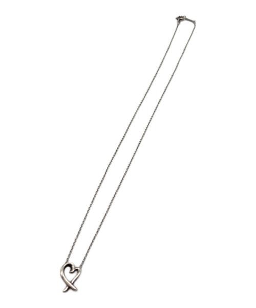 TIFFANY & Co.（ティファニー）Tiffany & Co. (ティファニー) ラビングハートネックレス シルバーの古着・服飾アイテム