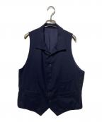 Yohji Yamamoto pour hommeヨウジヤマモト プールオム）の古着「ジレ」｜ネイビー