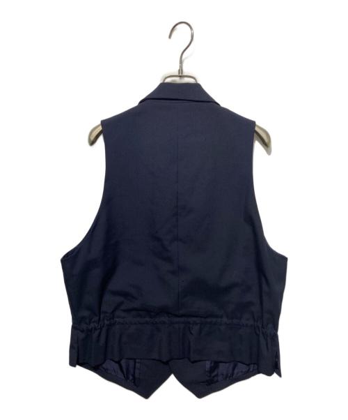 Yohji Yamamoto pour homme（ヨウジヤマモト プールオム）Yohji Yamamoto pour homme (ヨウジヤマモト プールオム) ジレ ネイビー サイズ:Mの古着・服飾アイテム