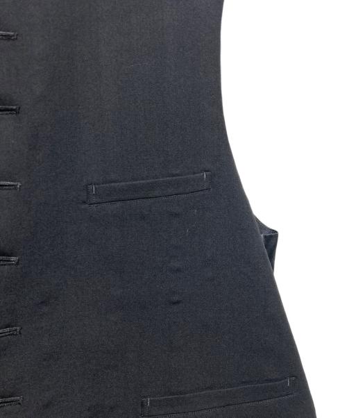 Yohji Yamamoto pour homme（ヨウジヤマモト プールオム）Yohji Yamamoto pour homme (ヨウジヤマモト プールオム) スタンドカラージレ ブラック サイズ:　の古着・服飾アイテム