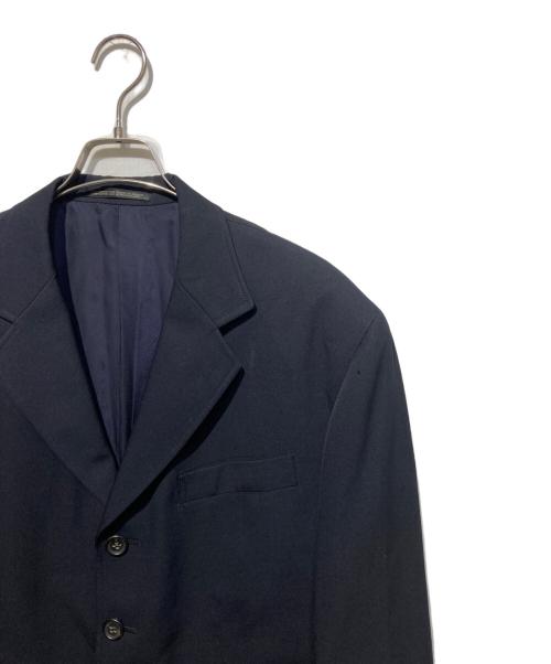 Yohji Yamamoto pour homme（ヨウジヤマモト プールオム）Yohji Yamamoto pour homme (ヨウジヤマモト プールオム) テーラードジャケット ネイビー サイズ:Mの古着・服飾アイテム