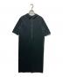BALLSEY (ボールジィ) ウールポリエステルパールコンビ ハーフスリーブワンピース グレー サイズ:36 未使用品：9000円