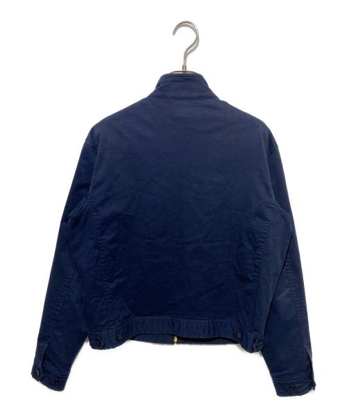 RALPH LAUREN SPORT（ラルフローレン スポーツ）RALPH LAUREN SPORT (ラルフローレン スポーツ) 裏地ストライプスイングトップ ネイビー サイズ:Mの古着・服飾アイテム