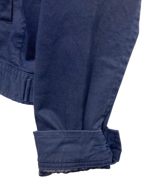 RALPH LAUREN SPORT（ラルフローレン スポーツ）RALPH LAUREN SPORT (ラルフローレン スポーツ) 裏地ストライプスイングトップ ネイビー サイズ:Mの古着・服飾アイテム