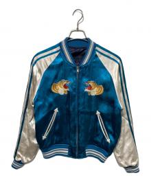 AVIREX（アヴィレックス）の古着「スカジャン」｜ブルー