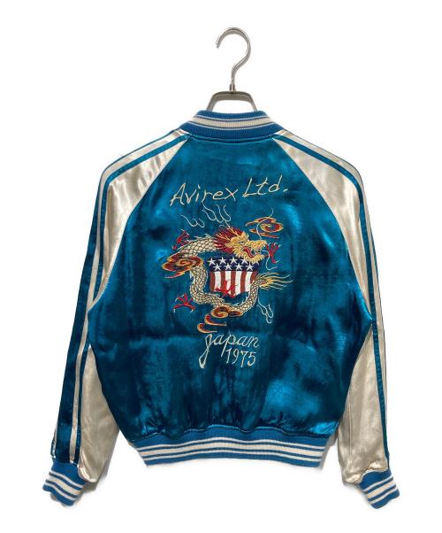 AVIREX（アヴィレックス）AVIREX (アヴィレックス) スカジャン ブルー サイズ:Freeの古着・服飾アイテム