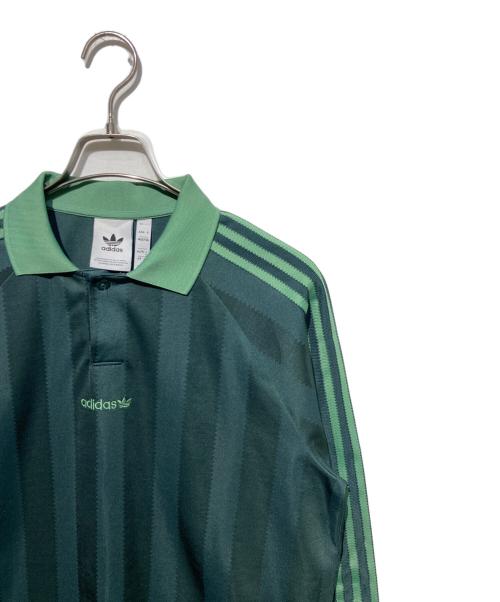 adidas Originals（アディダスオリジナル）adidas originals (アディダスオリジナル) ロングスリーブ MINERALGREEN グリーン サイズ:Mの古着・服飾アイテム