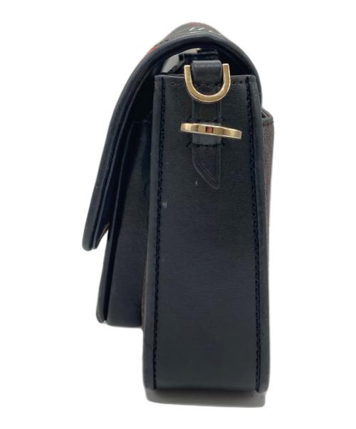 MICHAEL KORS（マイケル・コース）MICHAEL KORS (マイケル・コース) ショルダーバッグ ブラウン×オレンジの古着・服飾アイテム