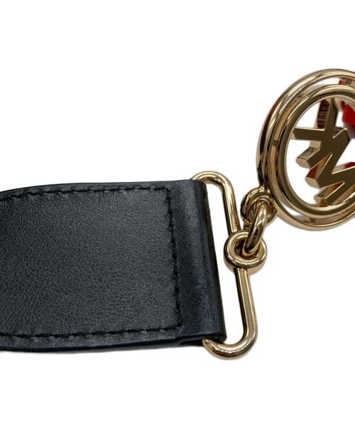 MICHAEL KORS（マイケル・コース）MICHAEL KORS (マイケル・コース) ショルダーバッグ ブラウン×オレンジの古着・服飾アイテム