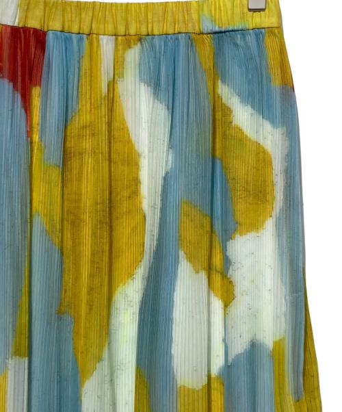 HERALBONY（ヘラルボニー）HERALBONY (ヘラルボニー) レイヤードプリーツスカート「リクレーマー」 マルチカラー サイズ:Mの古着・服飾アイテム