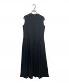 HERALBONYヘラルボニー）の古着「スカーフアタッチメントワンピース」｜ブラック