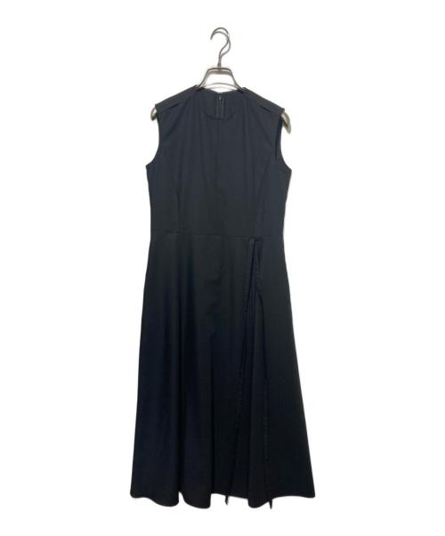 HERALBONY（ヘラルボニー）HERALBONY (ヘラルボニー) スカーフアタッチメントワンピース ブラック サイズ:Sの古着・服飾アイテム