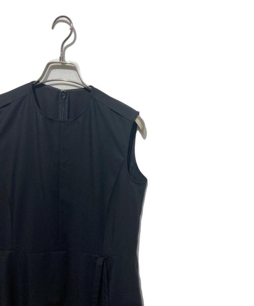 HERALBONY（ヘラルボニー）HERALBONY (ヘラルボニー) スカーフアタッチメントワンピース ブラック サイズ:Sの古着・服飾アイテム