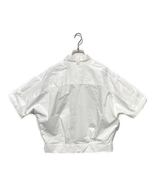 HERALBONY（ヘラルボニー）HERALBONY (ヘラルボニー) スカーフループ付きショートシャツ ホワイト サイズ:Freeの古着・服飾アイテム