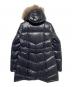 BURBERRY BLUE LABEL (バーバリー ブルー レーベル) ファー付ダウンコート ブラック サイズ:38：25000円