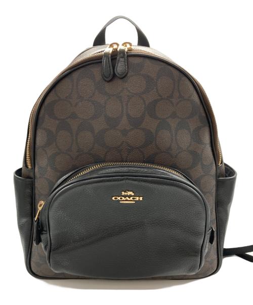COACH（コーチ）COACH (コーチ) レザーリュック ブラウンの古着・服飾アイテム
