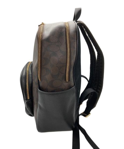 COACH（コーチ）COACH (コーチ) レザーリュック ブラウンの古着・服飾アイテム