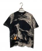 stussyステューシー）の古着「プリントTシャツ」｜ブラック